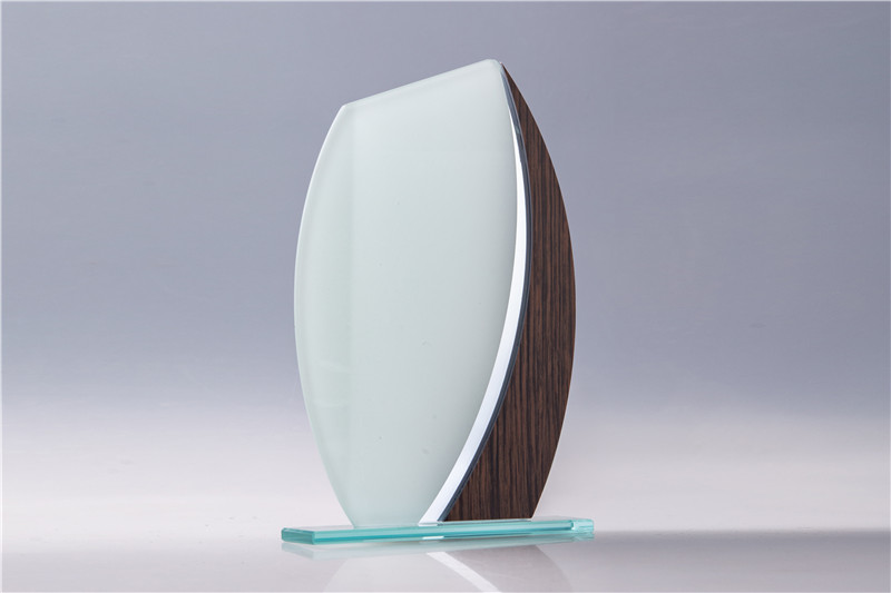 Frosted glass and wood grain trophy Featured Image