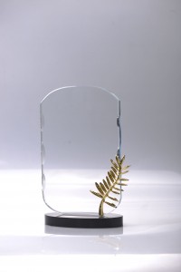 Crystal awards precious crystal plaque