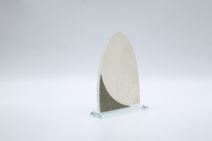 Wooden Crystal Trophy Award New Design Customize
