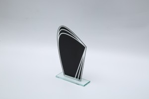 Customizable glass trophies to honor any achievement