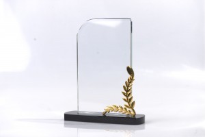 Crystal awards precious crystal plaque